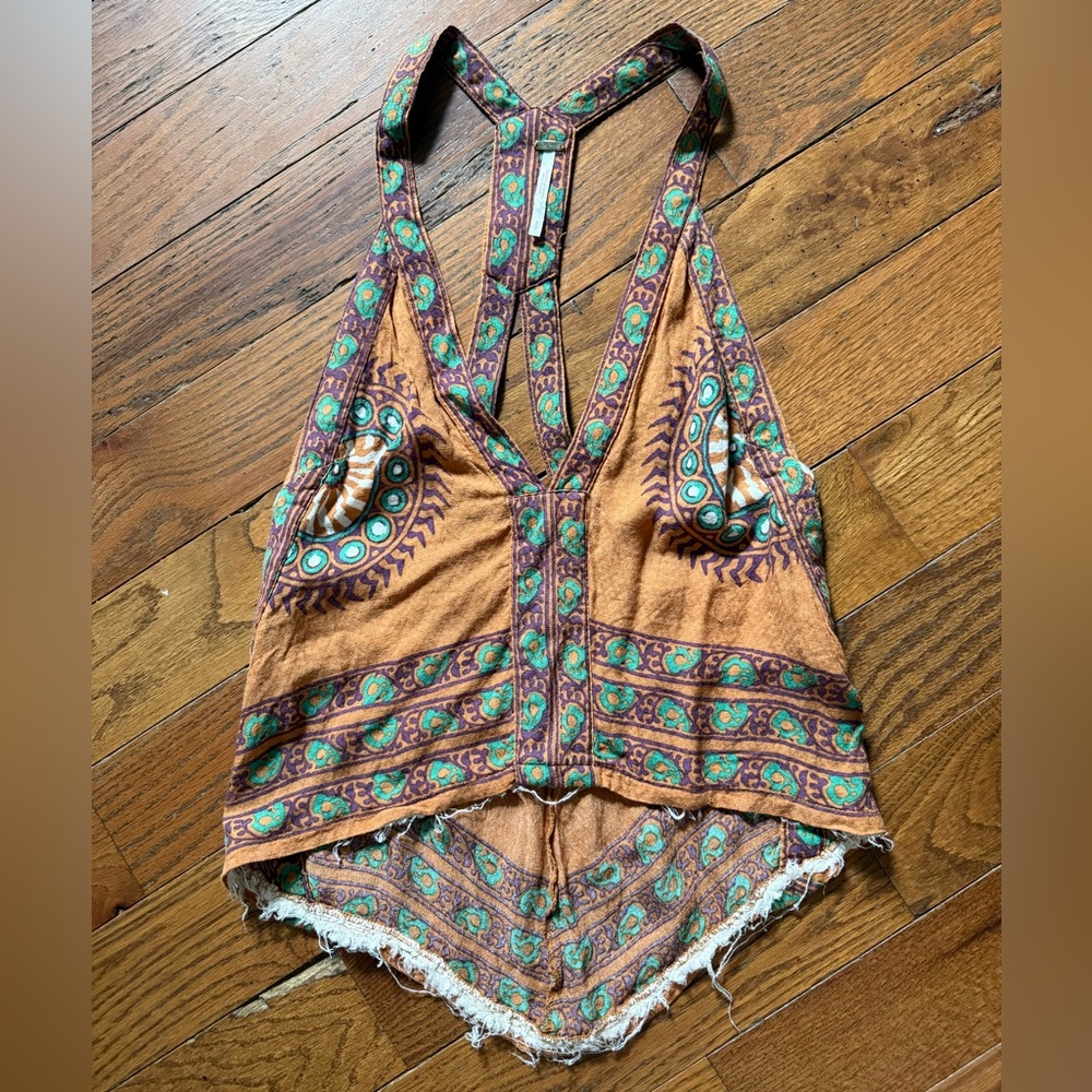 Free People Multicolor Patterned Fabric